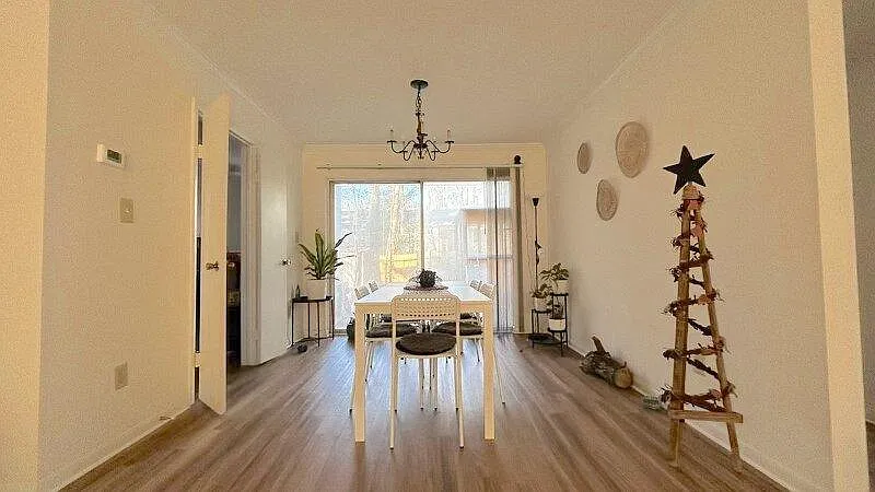 Staged Dining area