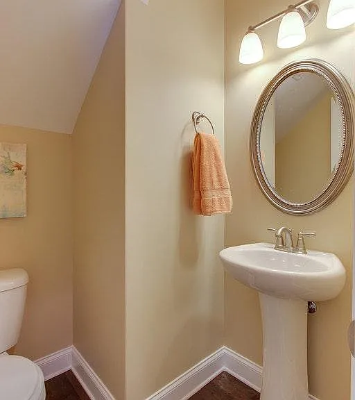 half bath downstairs