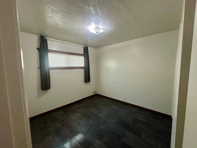 Window is high up providing maximum light from outside and privacy inside.
