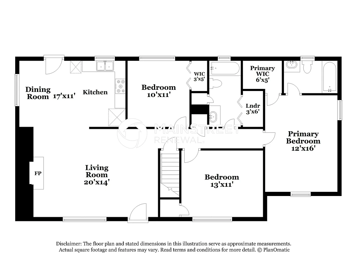 Floor Plan - 2911 Lithia Pl