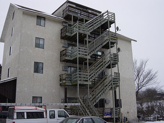 Back side of Building