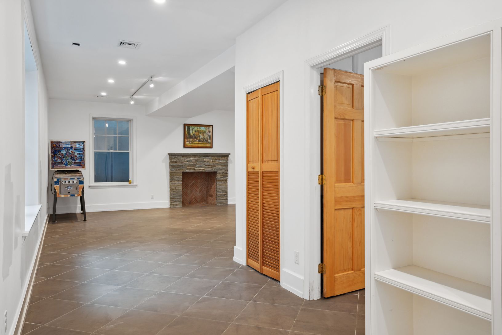  2nd Stone Fireplace