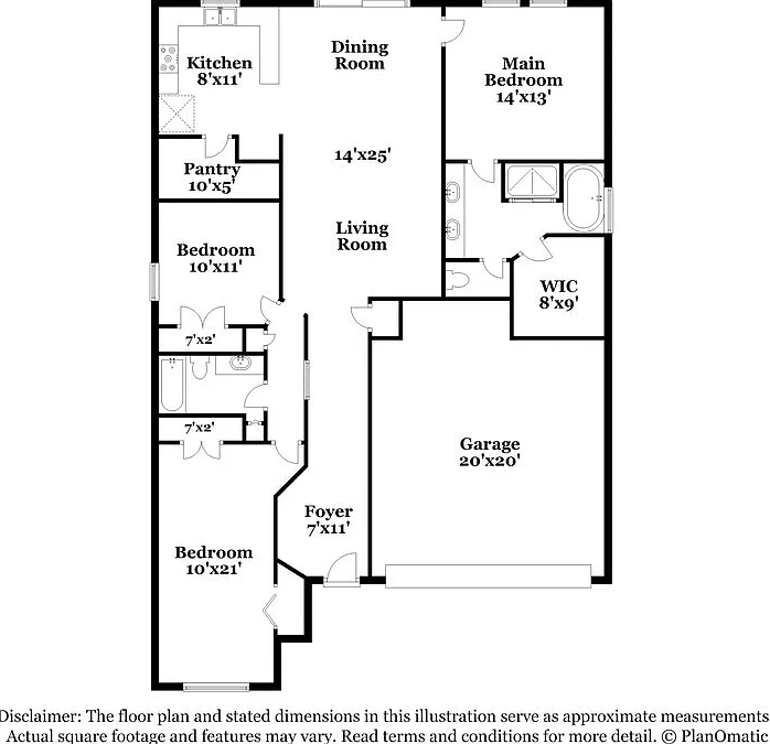 3 bed, 2.0 bath, 1692 sqft, $2,110 — Photo 3