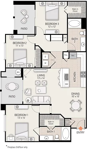 Floor plan Plan I