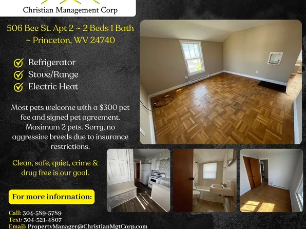 506 Bee St APT 2, Princeton, WV 24740