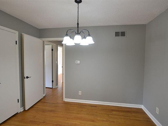 Dining room and two closets.