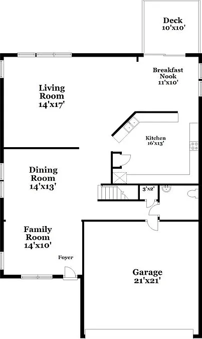 3 bed, 2.0 bath, 2578 sqft, $2,370 — Photo 3