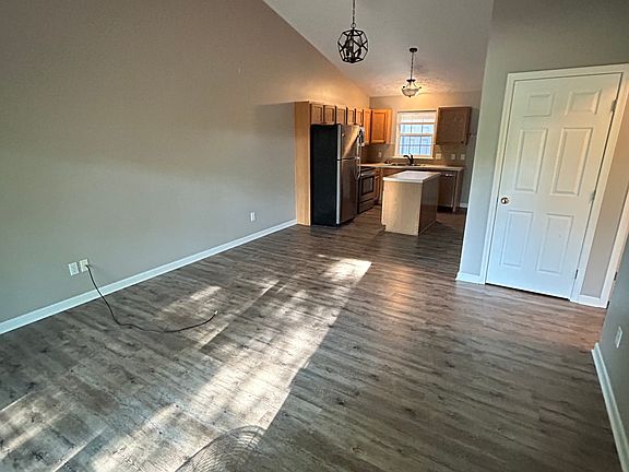 Living to kitchen area