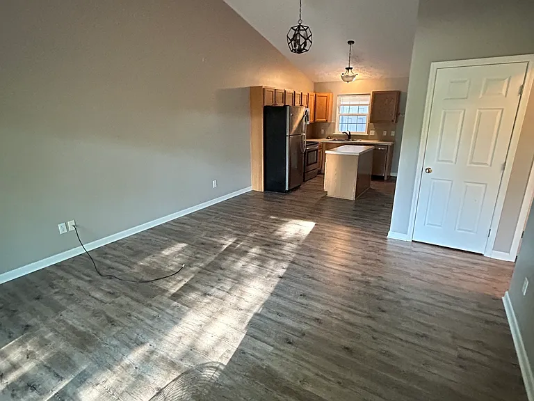 Living to kitchen area