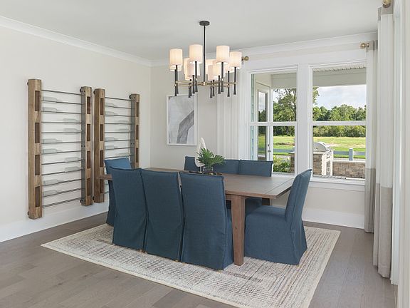 Enjoy a delicious meal in the bright Dining Area