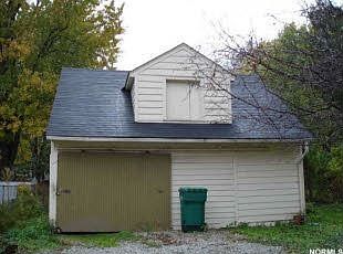 Large detached garage with loft