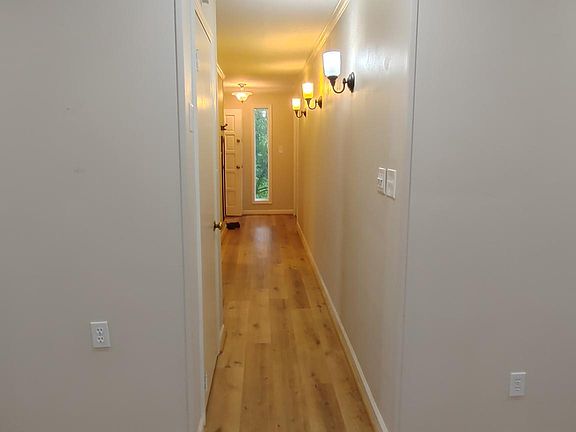 Hallway from entry to living room.