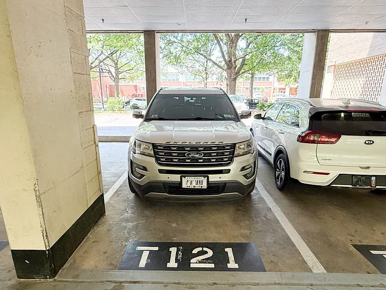 Covered parking available for $250 monthly