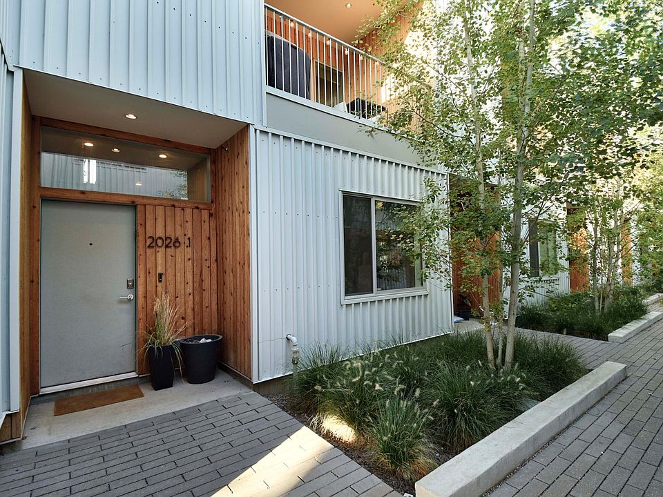 Front door opens to quite courtyard