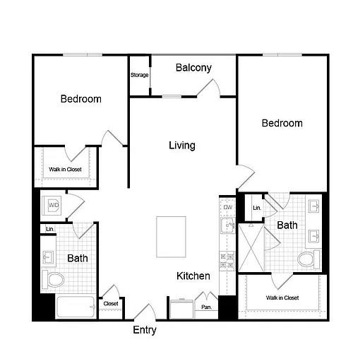 Floor plan B6