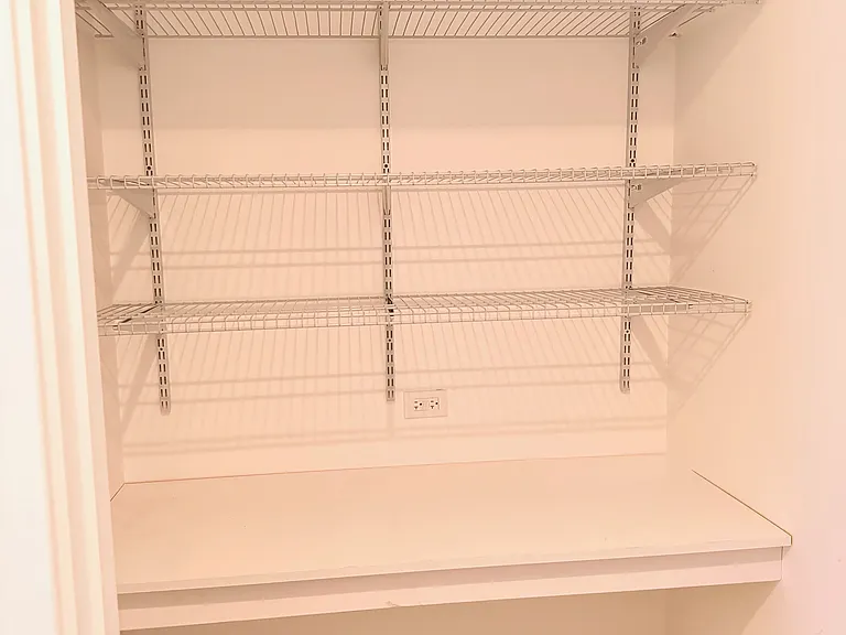 Large Pantry with Appliance Shelf
