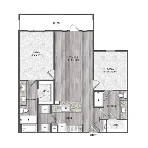 Floor plan B2