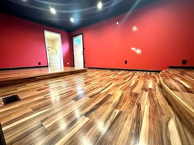Media room or fourth bedroom