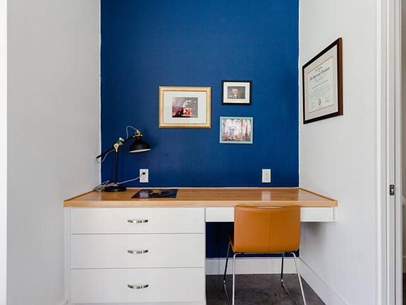 Office area perfect for working from home