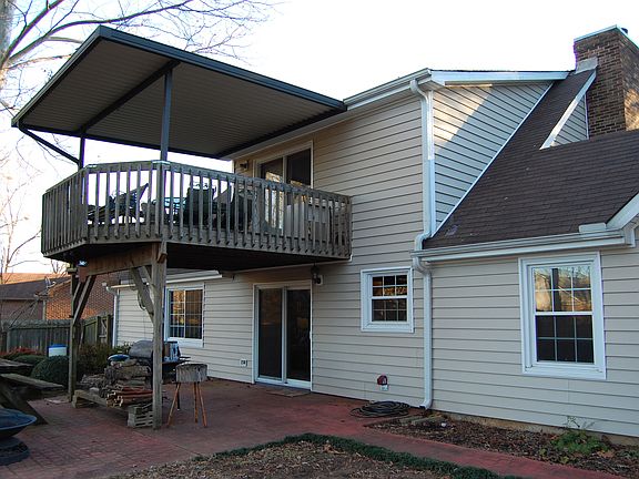 balcony off of study