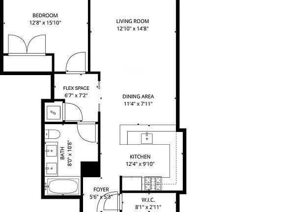 4th image of 105 Greene St APT 801