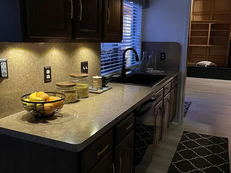 Kitchen has Night~Time Mood Lighting
Patio has Night~Time Party Lights