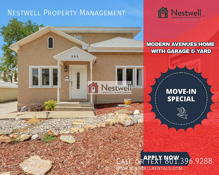 $500 off the first month's rent - Modern Avenues Home with Garage & Yard — Photo 1