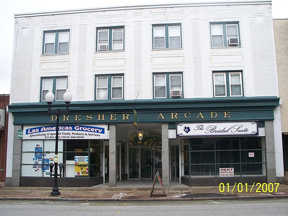 Front of the building