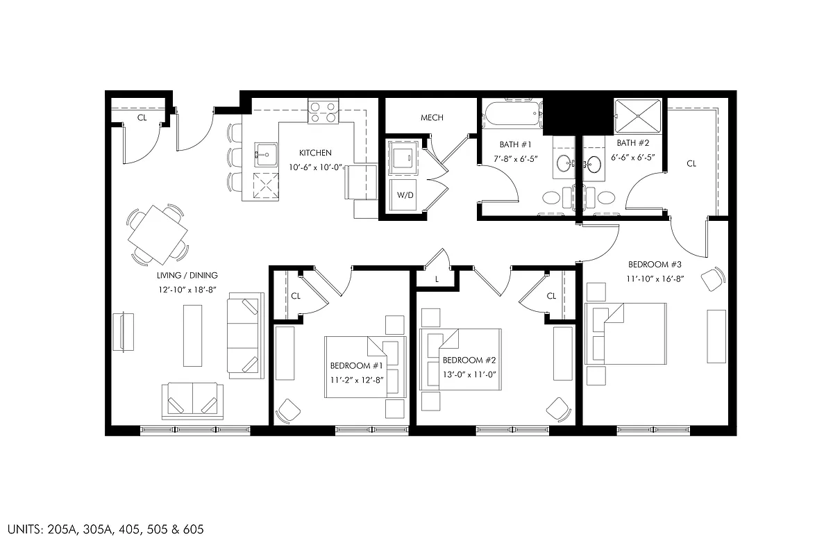 Floor plan C1