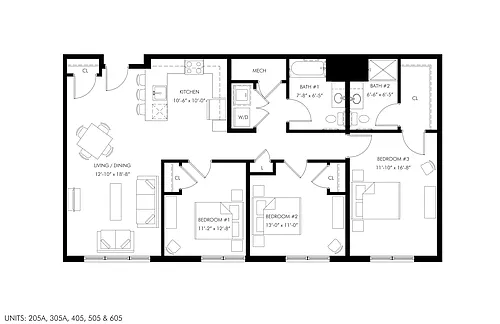 Floor plan C1