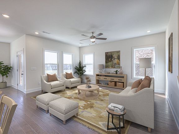Photo of virtually staged example home. Selections and finishes may vary.