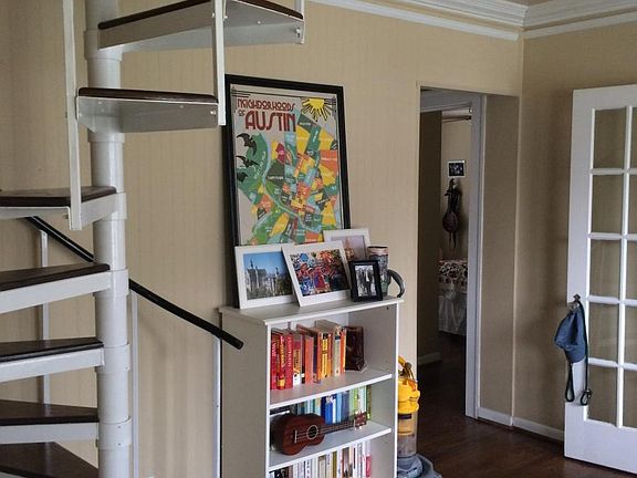 Stairs off Dining to Upstairs Loft