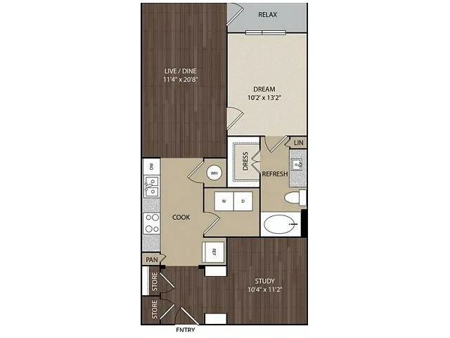 Floor plan A6