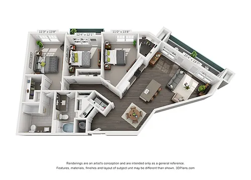Floor plan C2 - Vivid