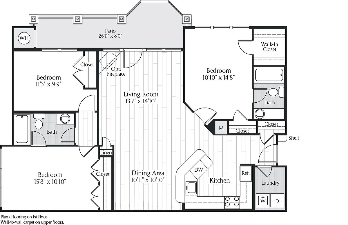 Floor plan The Magnolia