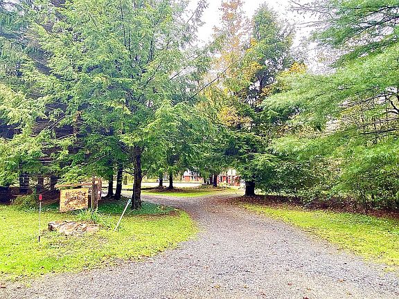 Driveway entrance 