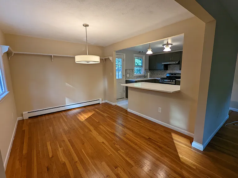 Dining Room (Background = Kitchen and back door)