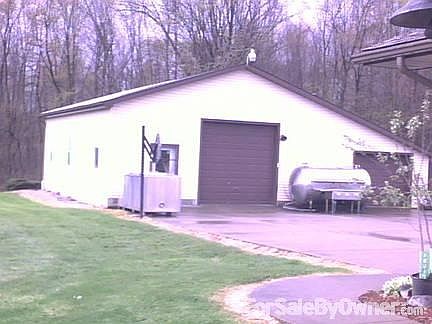 View from driveway
