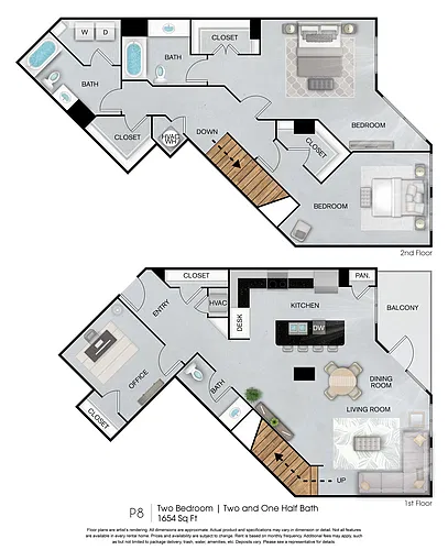 Floor plan P8