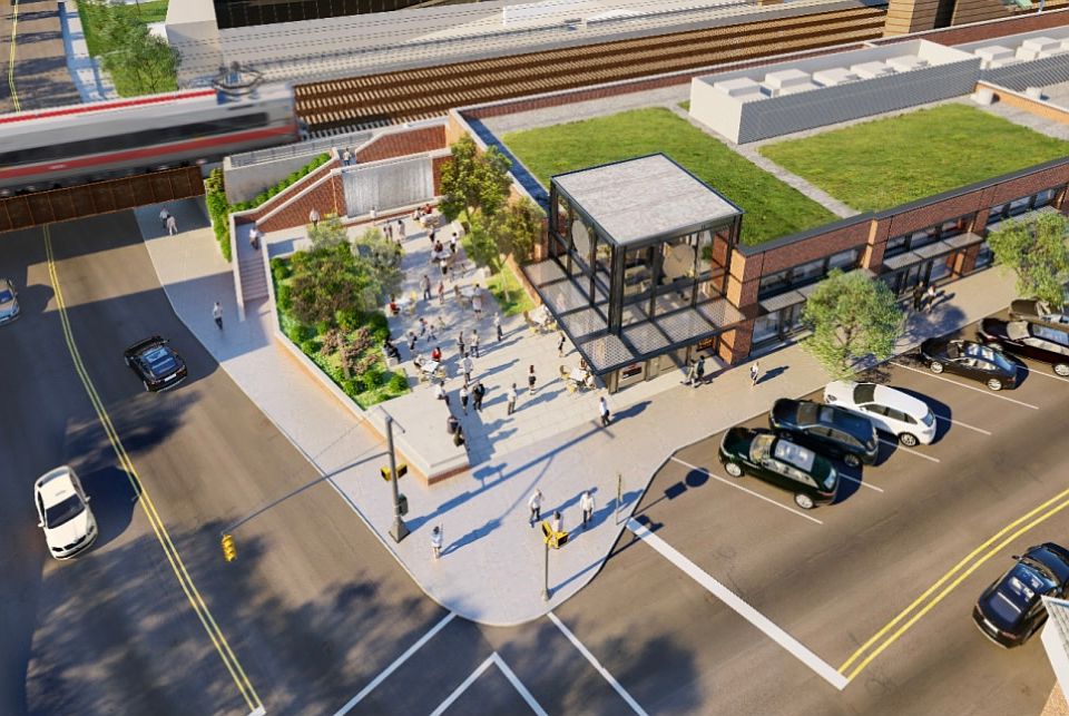 Greenwich train station/ Greenwich Ave is 2.5 blocks away from 300 Bruce Park Ave