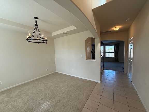 Upon entering is your formal dining or second living space.