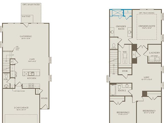 Floor Plan Level 1 Level 2