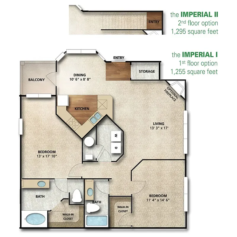 Floor plan Imperial II
