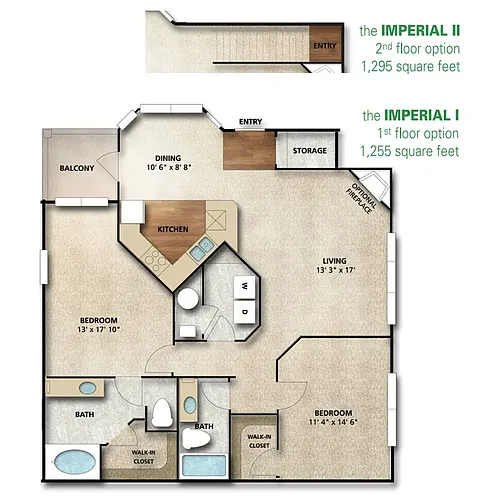 Floor plan Imperial II