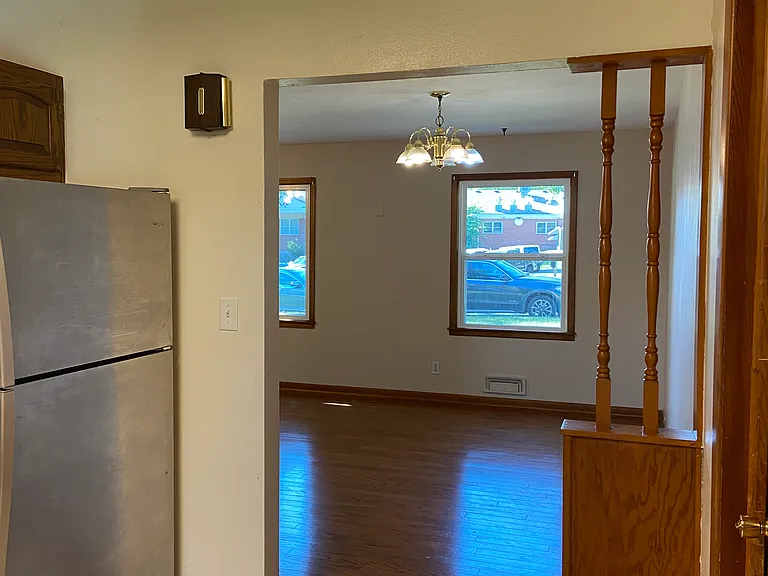 Kitchen to Dining Room area
