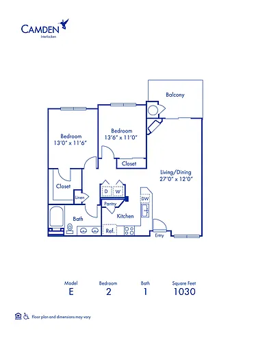 Floor plan E