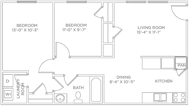 Floor plan Reynolds-Renovated