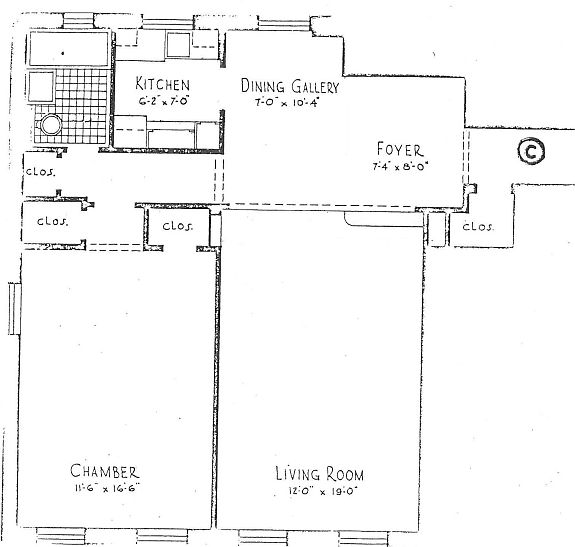 2nd image of 145 E 22nd St APT 2c
