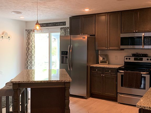 Kitchen & back sliding door