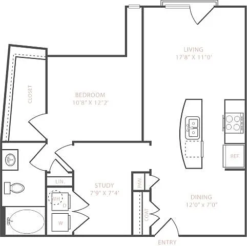 Floor plan A9